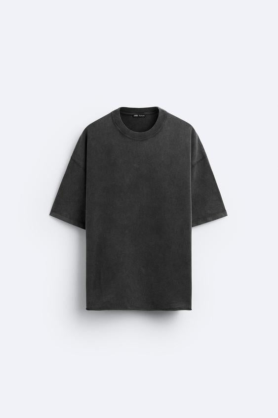 Oversized Suede T-shirt