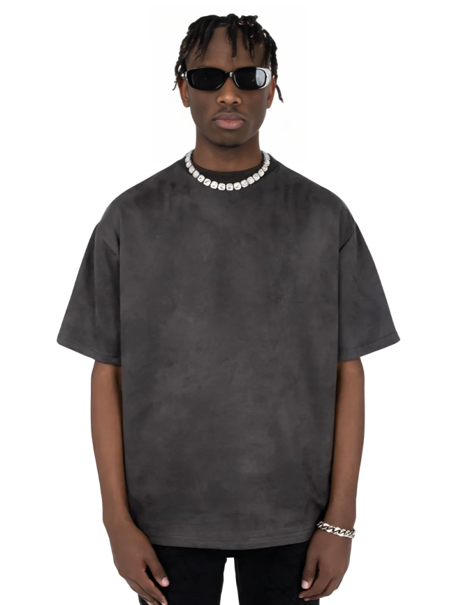 Oversized Suede T-shirt