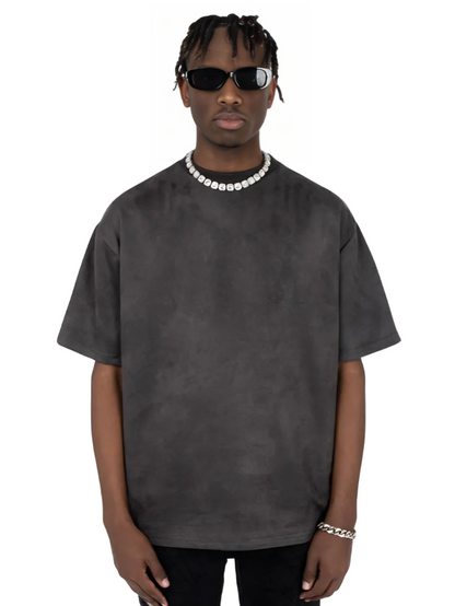 Oversized Suede T-shirt