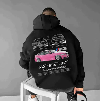 Oversized Car's Racing Hoodie