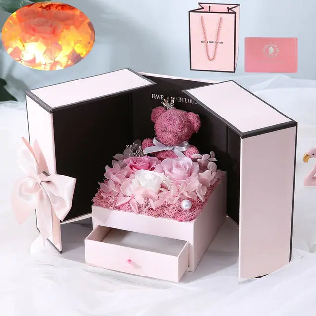 Eternal Rose Flower Gift Box