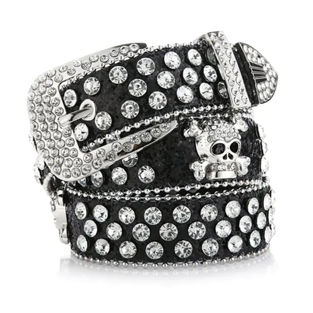 Skull Buckle Belts