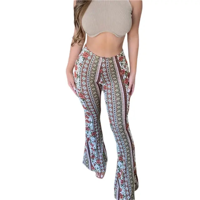 Women's Pants Flare Leggings For Women