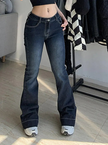 Kalevest Y2K High Street Low Rise Jeans