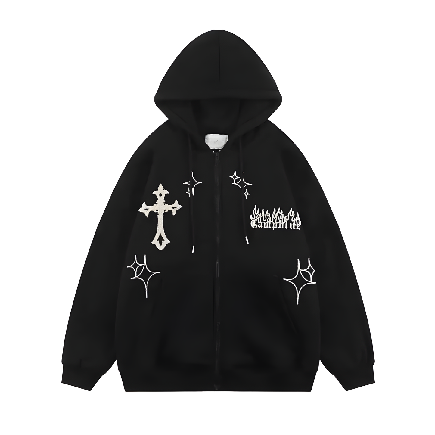 Woman Embroidery Hoodie